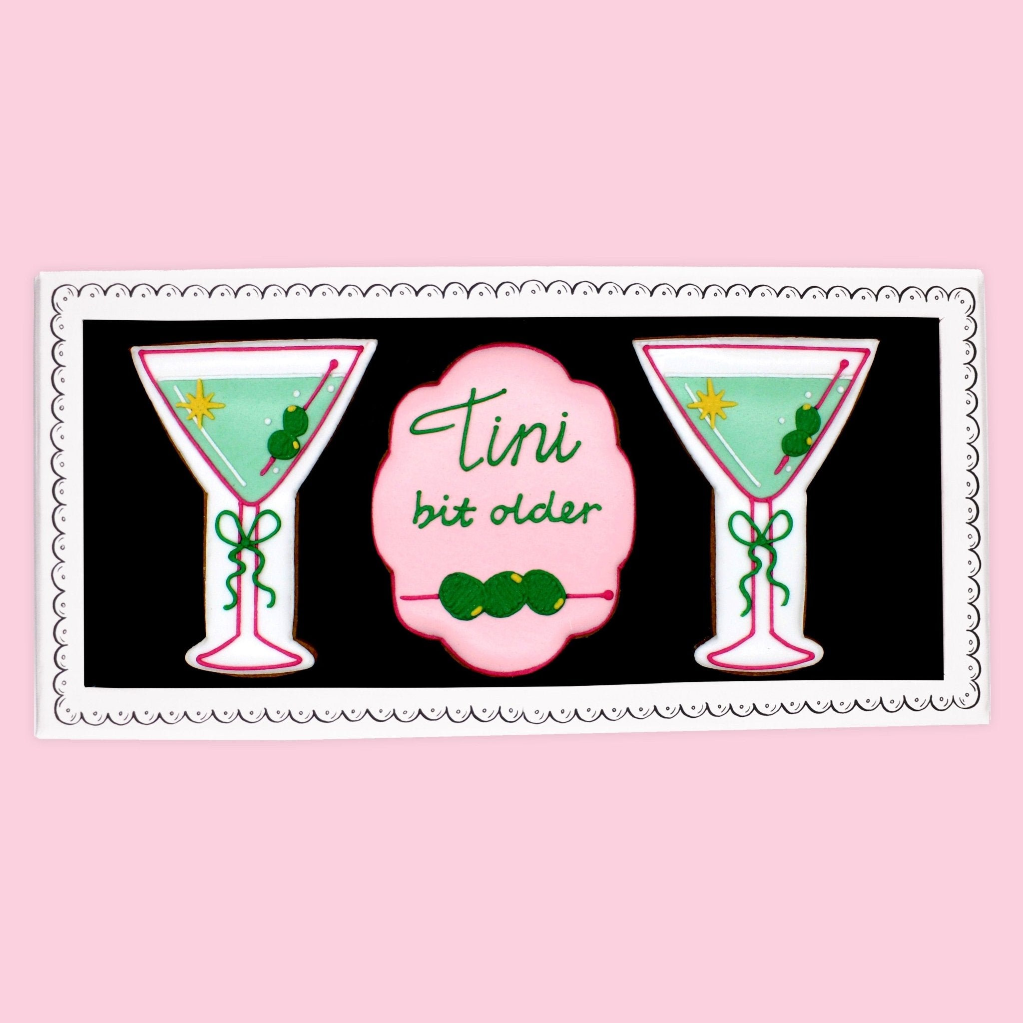 Tini Bit Older Letterbox Biscuits - Biscuiteers