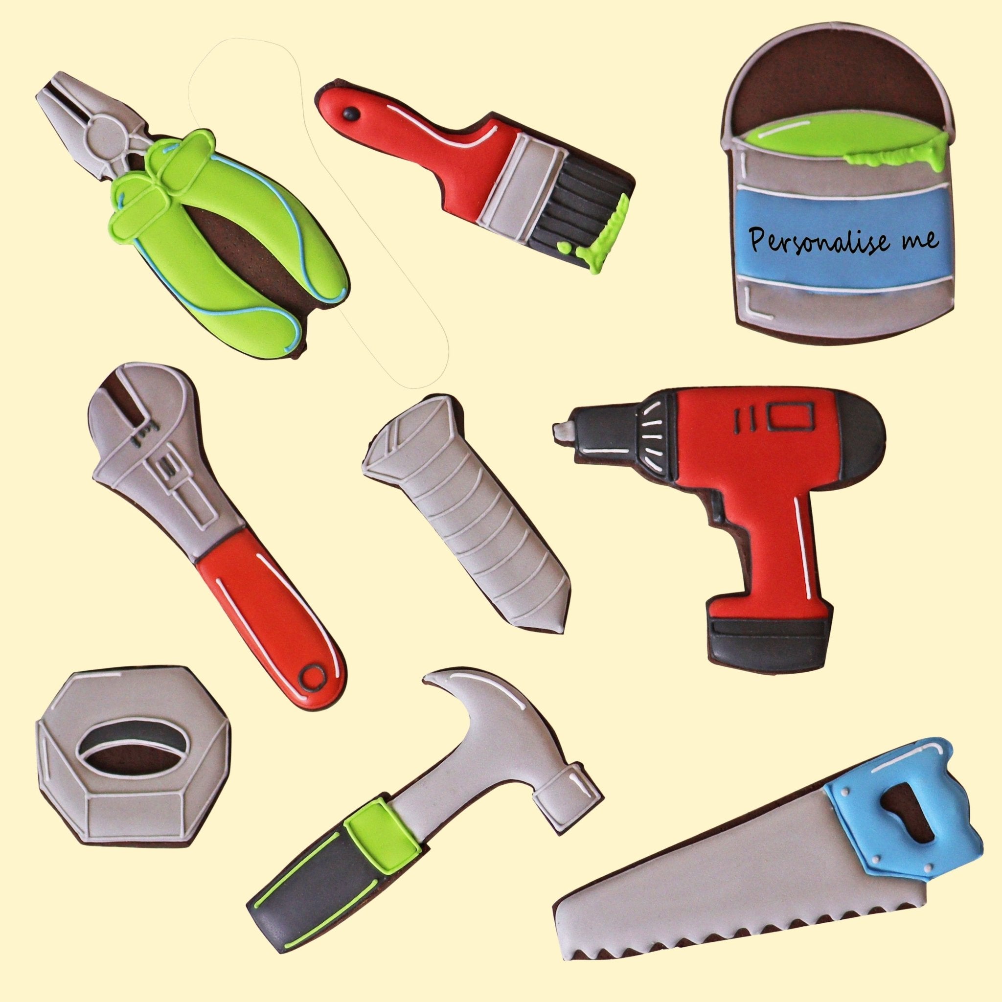 Tool Kit Biscuit Tin - Biscuiteers