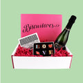 Valentine's Prosecco Gift Box - Biscuiteers