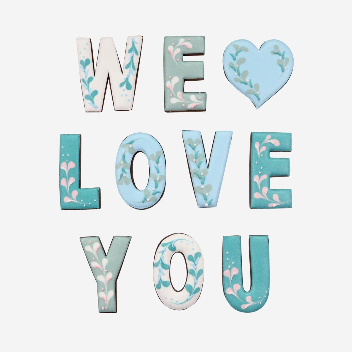 We Love You Biscuit Tin - Biscuiteers