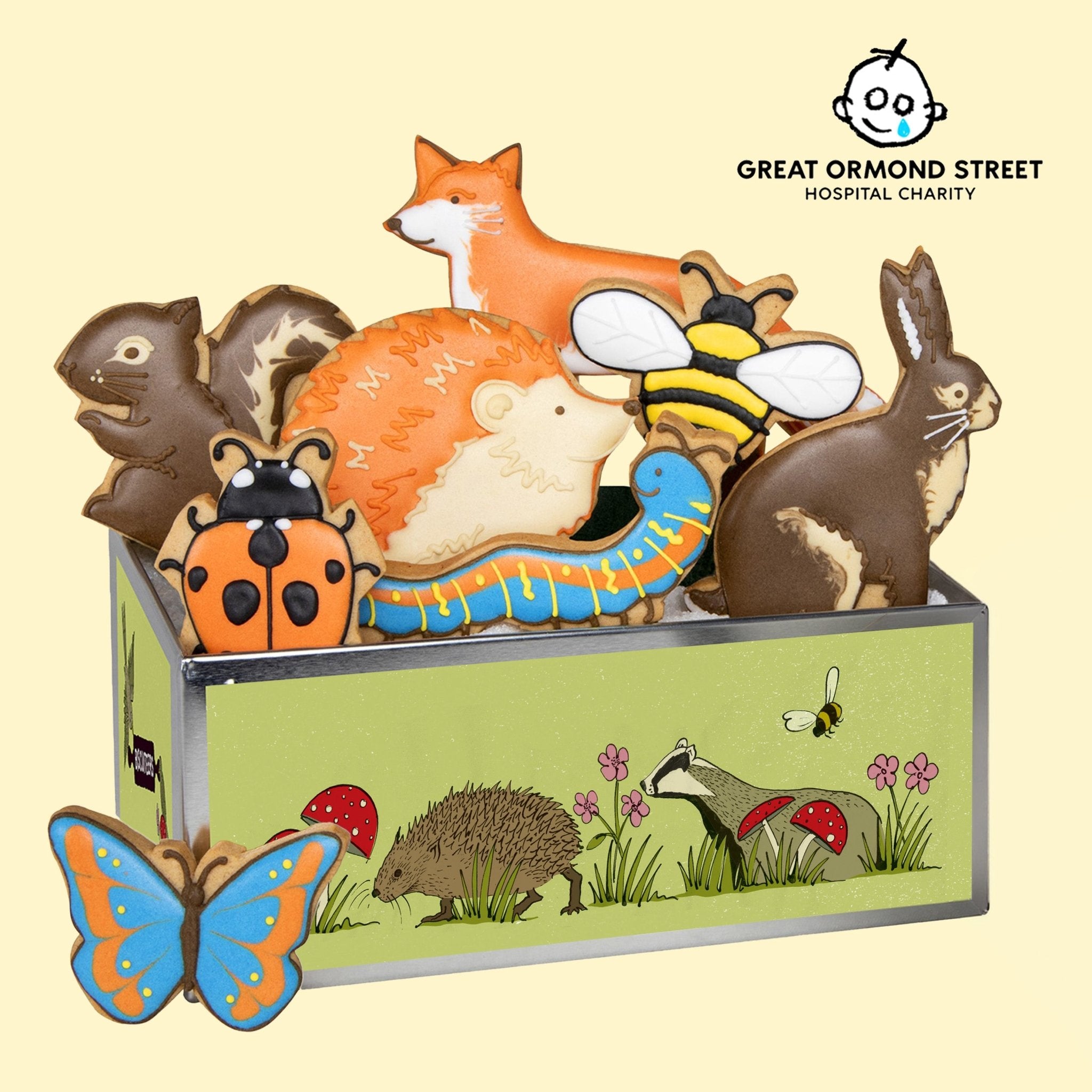 Woodland Biscuit Tin