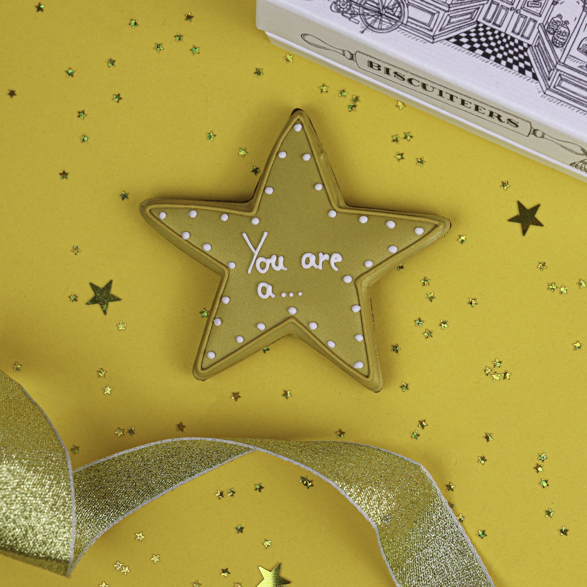 You Are A Star Letterbox Biscuit - Biscuiteers