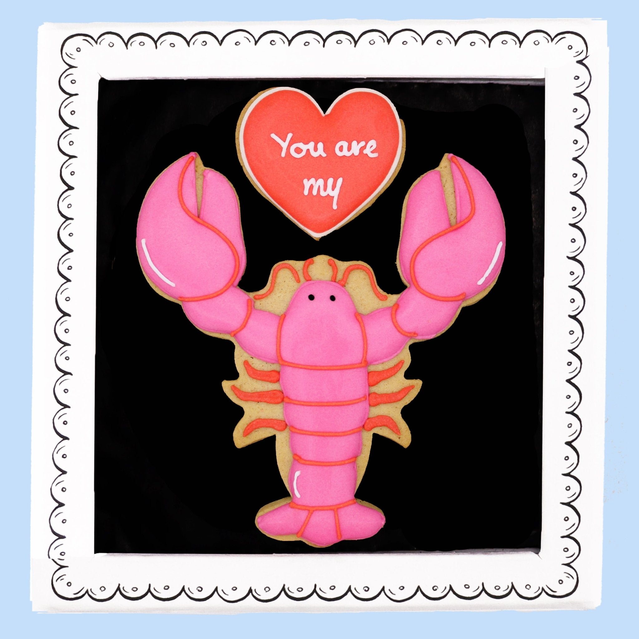 You Are My Lobster Letterbox Biscuits