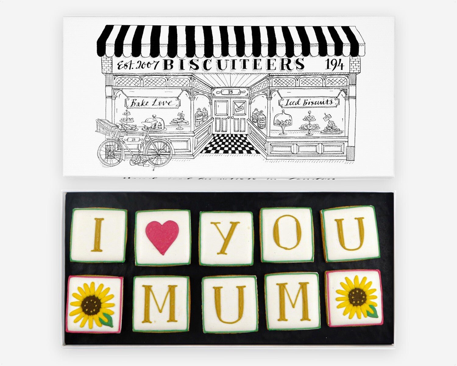 You Light Up My Life Mini Gift Box - Biscuiteers