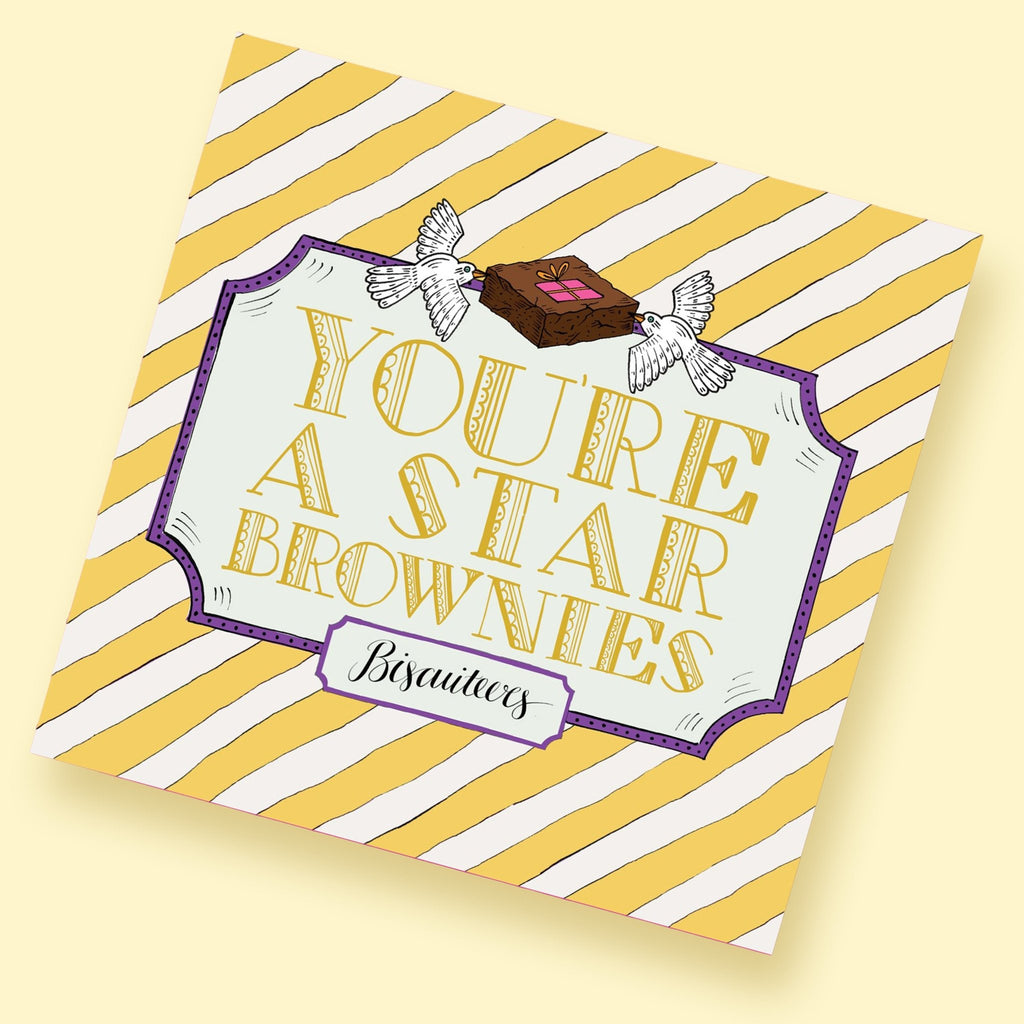 You're A Star Brownies - Biscuiteers