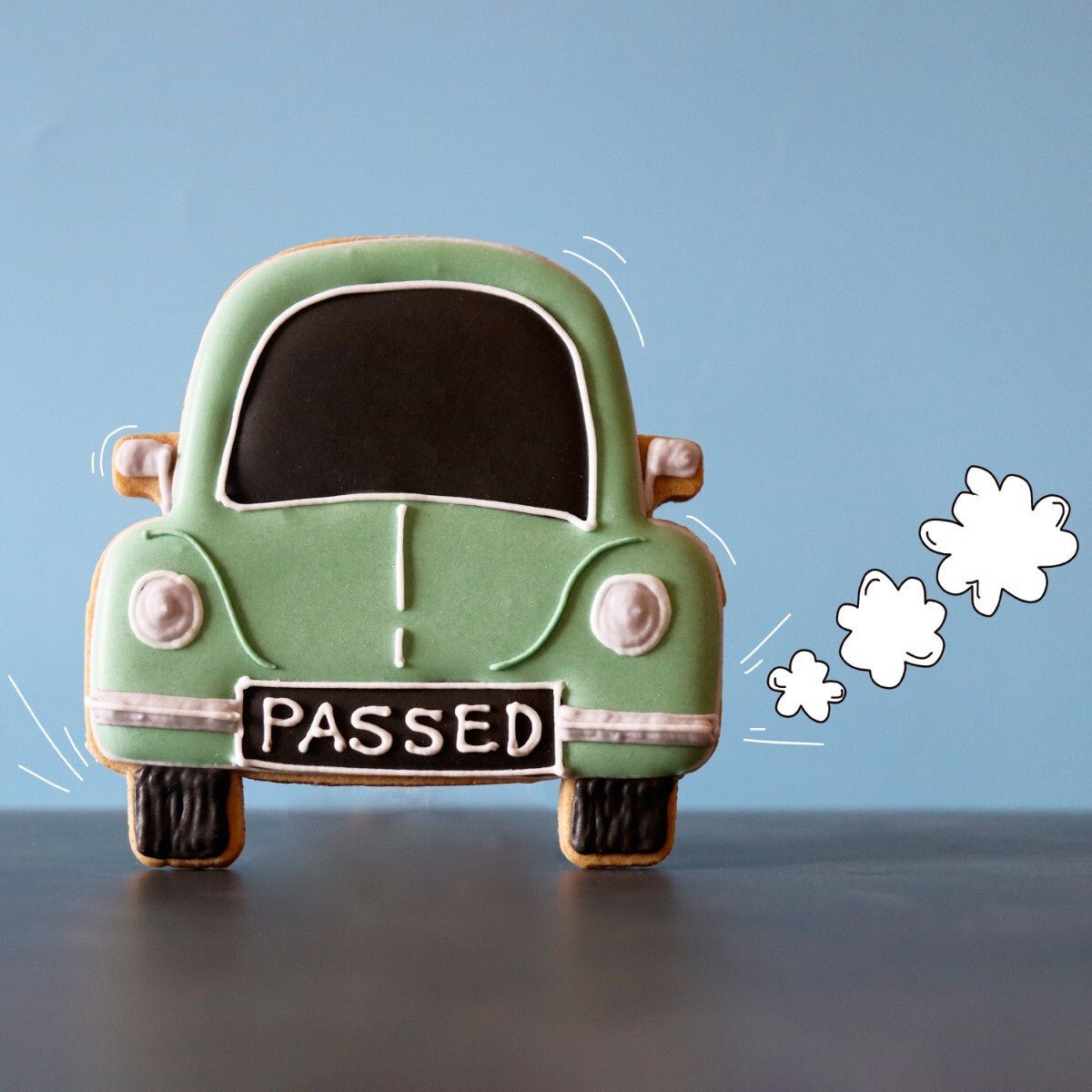 You've Passed Letterbox Biscuit - Biscuiteers