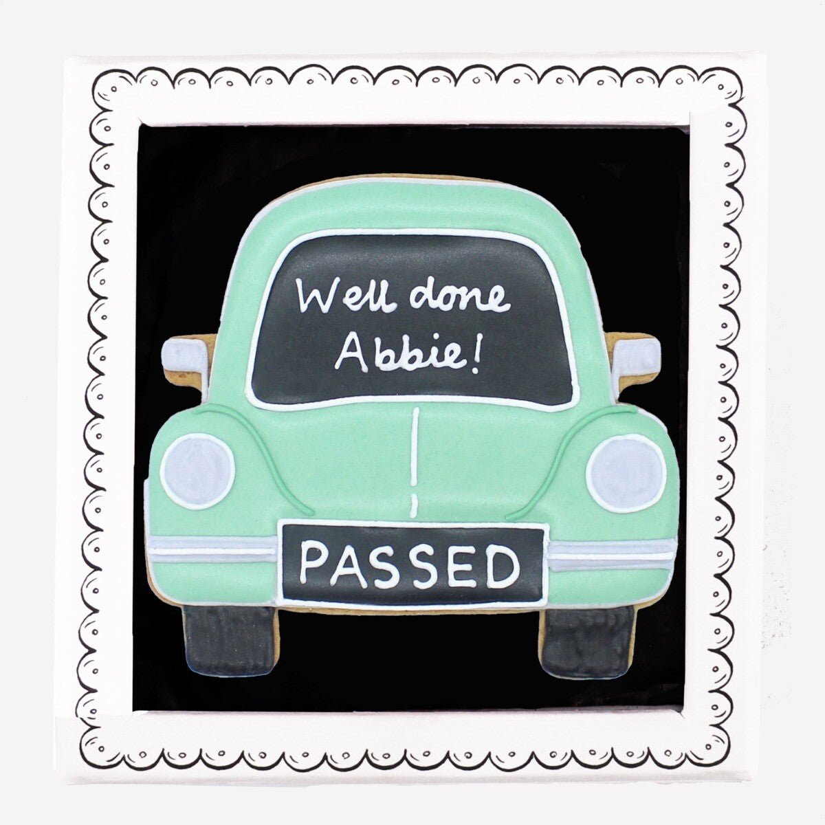 You've Passed Letterbox Biscuit - Biscuiteers