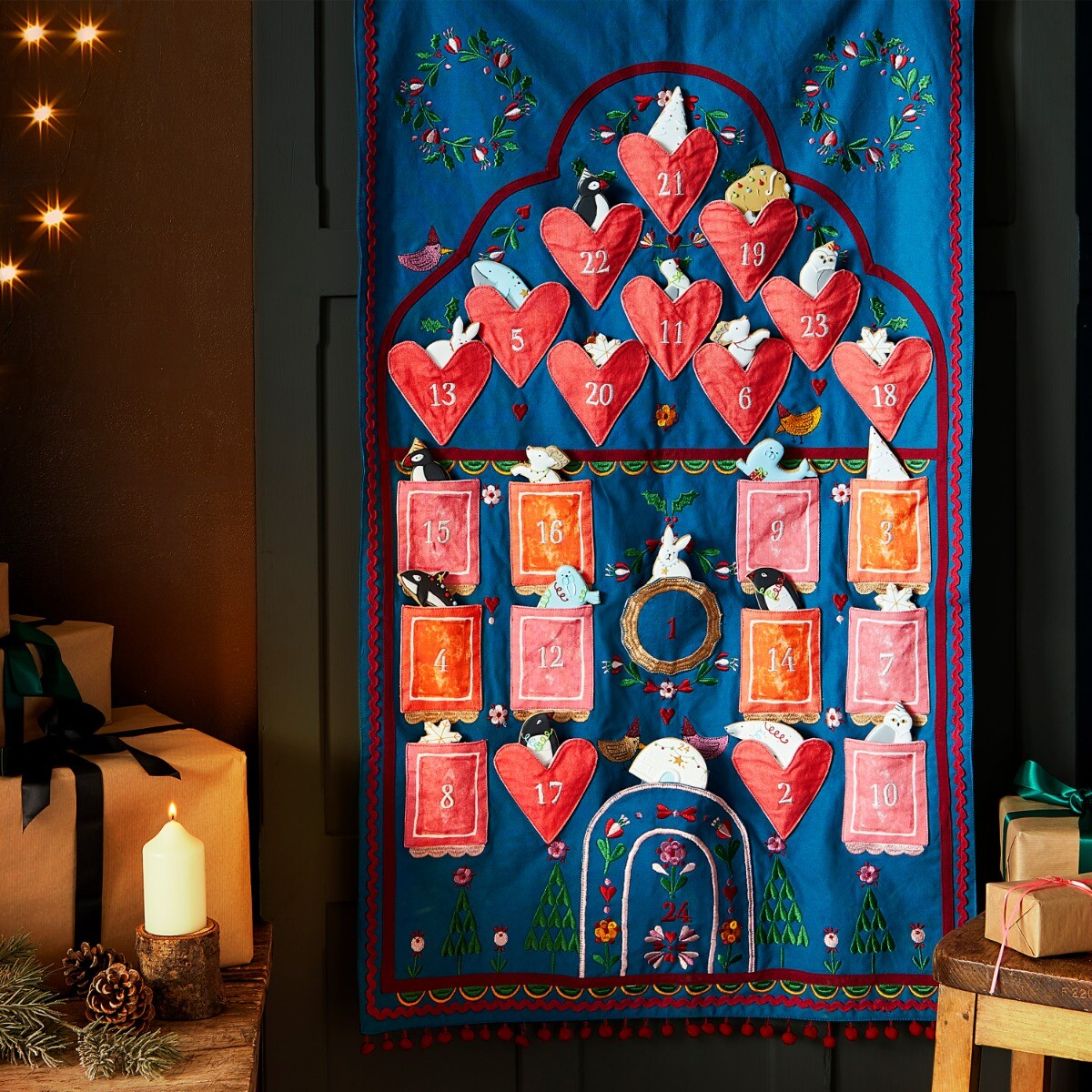 Limited Edition Biscuiteers Advent Calendar 2021 by Sophie Conran