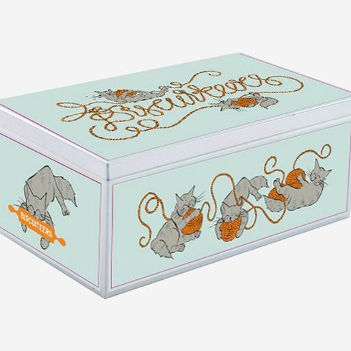 Vegan cool for cats biscuit tin