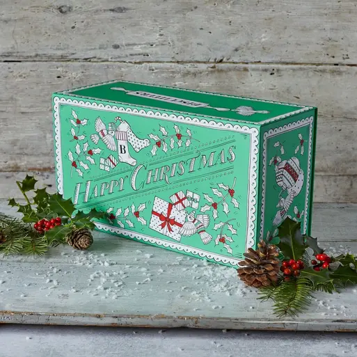 Vintage christmas box